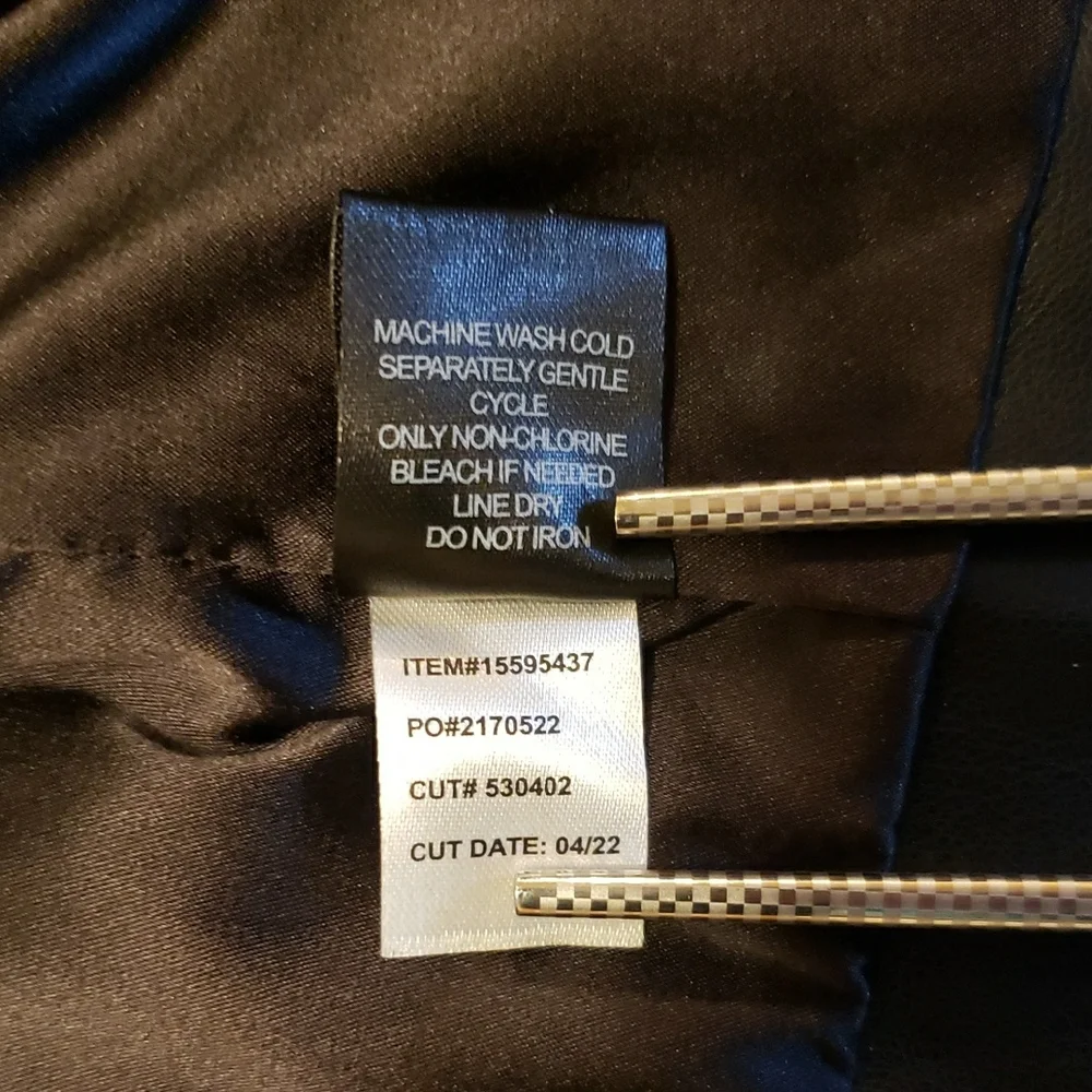 Torrid Black Leather Biker Jacket - Picture 12 of 12